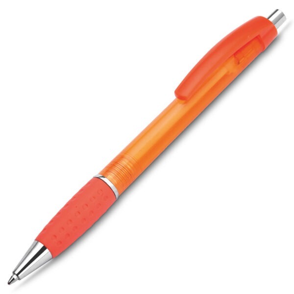 Caneta Personalizada com logotipo de marca corporativa. Brinde corporativo exclusivo.