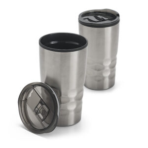Copo térmico personalizado com personalização, elegante para presentes corporativos.