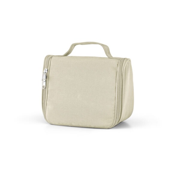 Necessaire Personalizada com personalização de logotipo de marca corporativa. Brinde personalizado exclusivo.