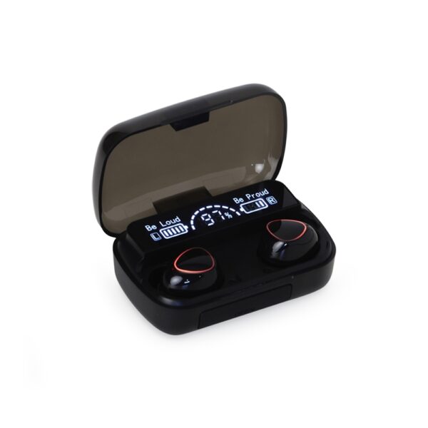 Fone de Ouvido Bluetooth Personalizado  Touch com Case Carregador - HUBZB-05048