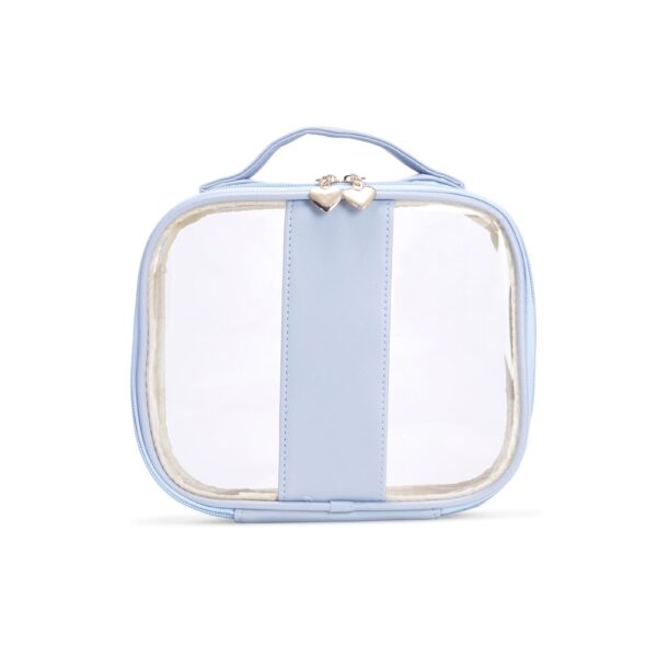 Necessaire Personalizada com personalização de logotipo de marca corporativa. Brinde personalizado exclusivo.