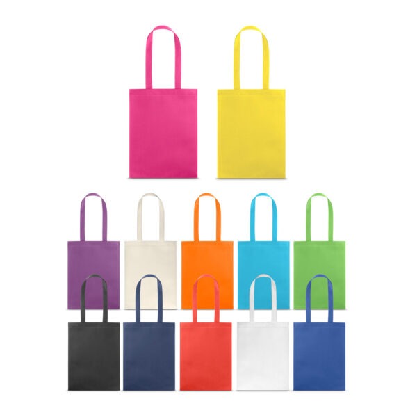 Sacola Personalizada com personalização de logotipo de marca empresarial. Brinde corporativo especial.