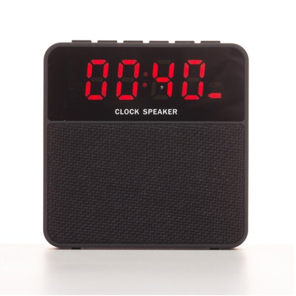 Caixa de Som Personalizada Bluetooth - RELÓGIO DIGITAL - HUBZB-02071