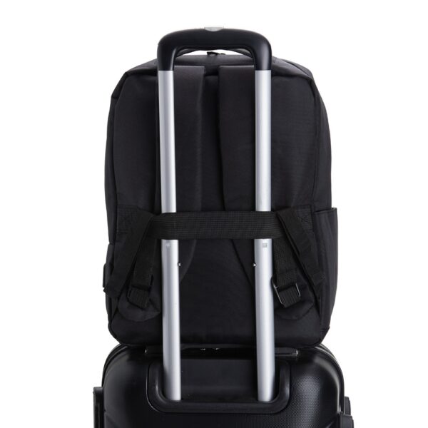Mochila Personalizada com personalização de marca corporativa. Opção de brinde corporativo para empresas.
