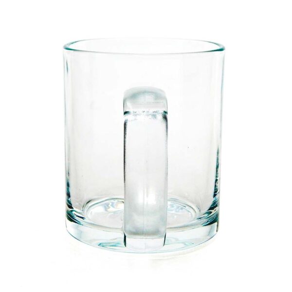Caneca Personalizada de Vidro Cristal p/ Sublimação - 325ml - HUBSD-1730 - Image 2