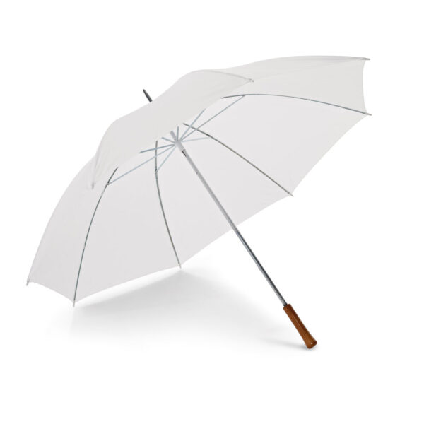 Guarda Chuva Personalizado com logotipo de marca empresarial. Perfeito brinde para empresas.