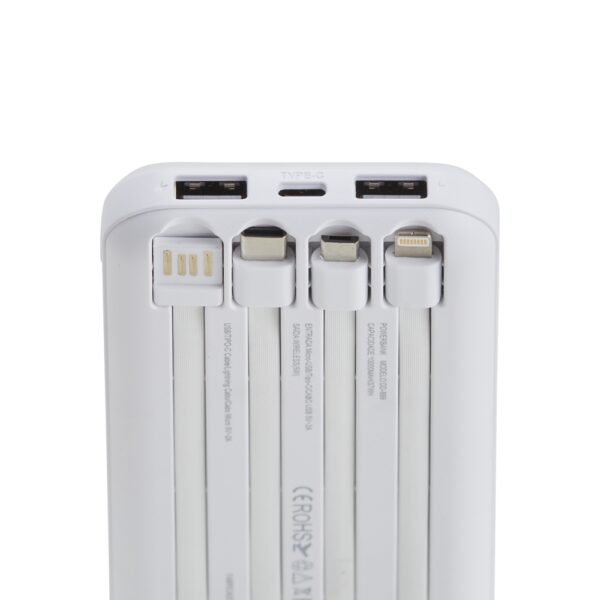 Power Bank Personalizado 10.000mAh via Indução ou Cabo  - HUBZB-06052 - Image 5