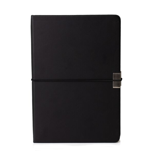 Caderno Personalizado com personalização de marca empresarial. Opção de brinde corporativo para empresas.