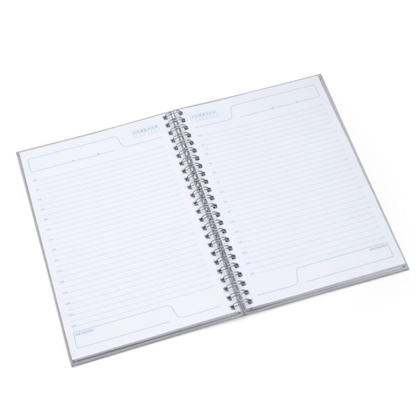 Caderno Personalizado com gravação de marca empresarial. Opção de brinde corporativo para empresas.