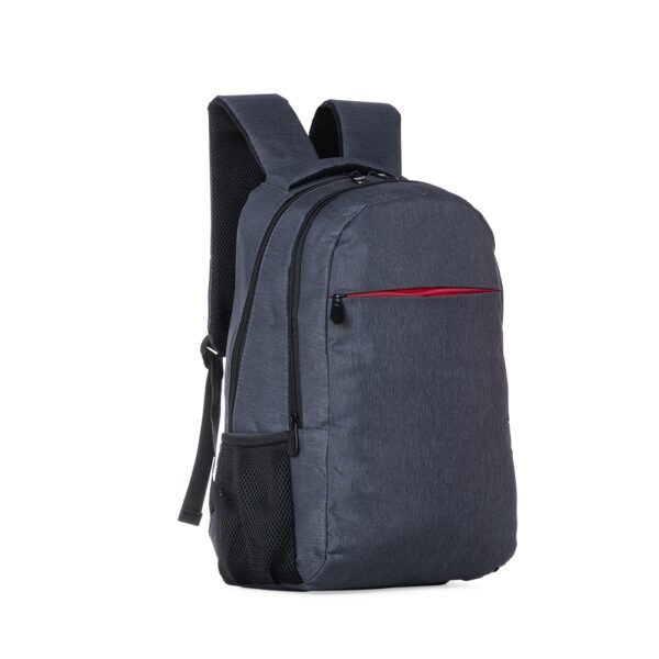Mochila Personalizada com personalização de marca corporativa. Opção de brindes para empresa.