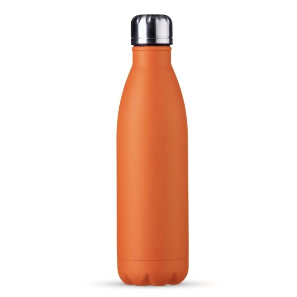 Garrafa Térmica Personalizada com personalização de logotipo de marca corporativa. Brinde corporativo exclusivo.