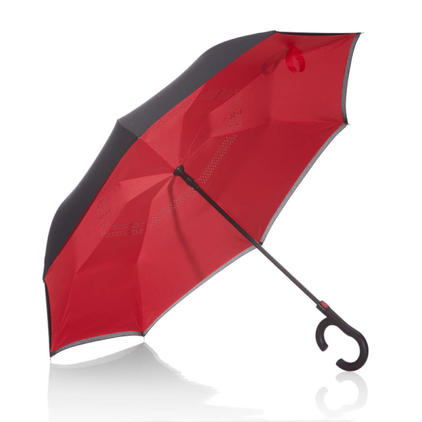 Guarda Chuva Personalizado com personalização de logotipo de marca empresarial. Excelente brinde para empresas.