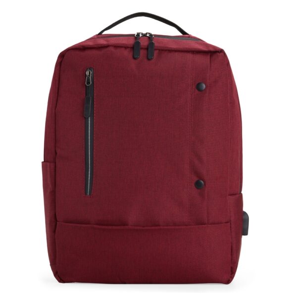 Mochila Personalizada com personalização de marca corporativa. Opção de brinde corporativo para empresas.