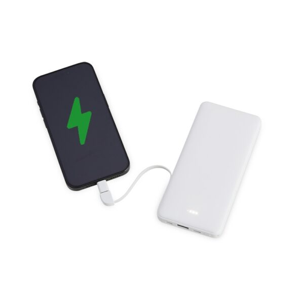 Power Bank Personalizado 10.000mAh c/ Indicador LED - HUBZB-06005 - A Huble oferece atendimento especializado para brindes corporativos e mochilas personalizadas para empresas e agências de eventos. Sua melhor opção em brindes corporativos está na Huble com entrega para todo Brasil.