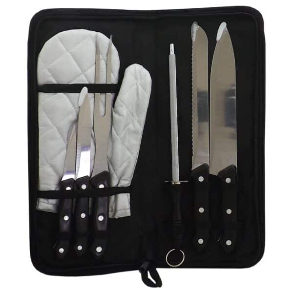 Kit Churrasco Personalizado com Estojo + 7 peças - HUBZB-12071