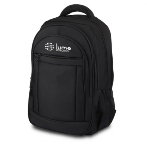 Mochila Personalizada com logotipo de marca empresarial. Tipo de brinde personalizado para empresas.