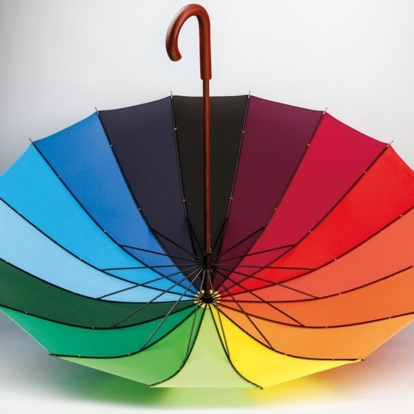 Guarda Chuva Personalizado com gravação de logotipo de marca corporativa. Ótimo brinde para empresas.