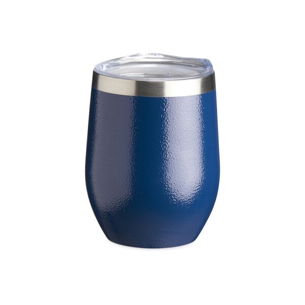 Copo térmico personalizado com personalização, brinde prático e elegante.
