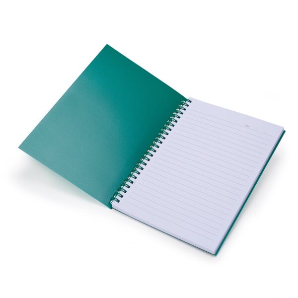 (21x15 cm) | Caderno Personalizado A5 Plástico - COM PAUTA - HUBZB-05071 - Image 2