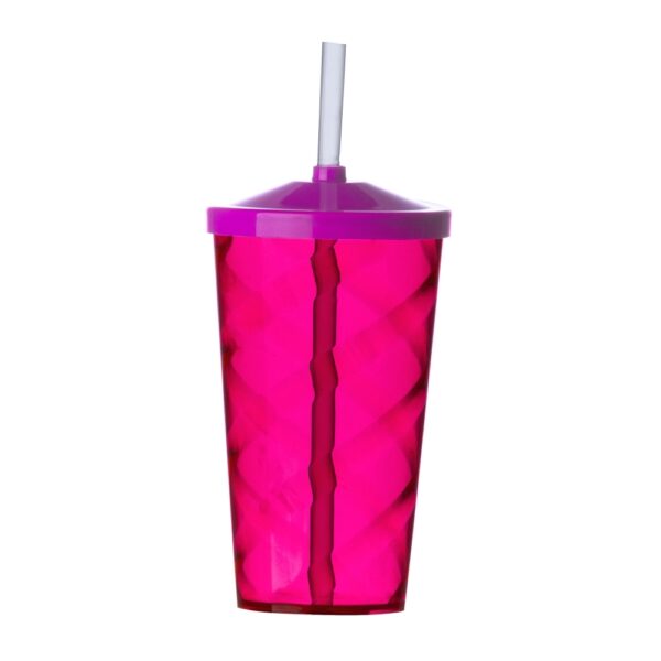 Copo Personalizado Acrílico - Espiral com Tampa 550ml - HUBZB-13380 - Image 6