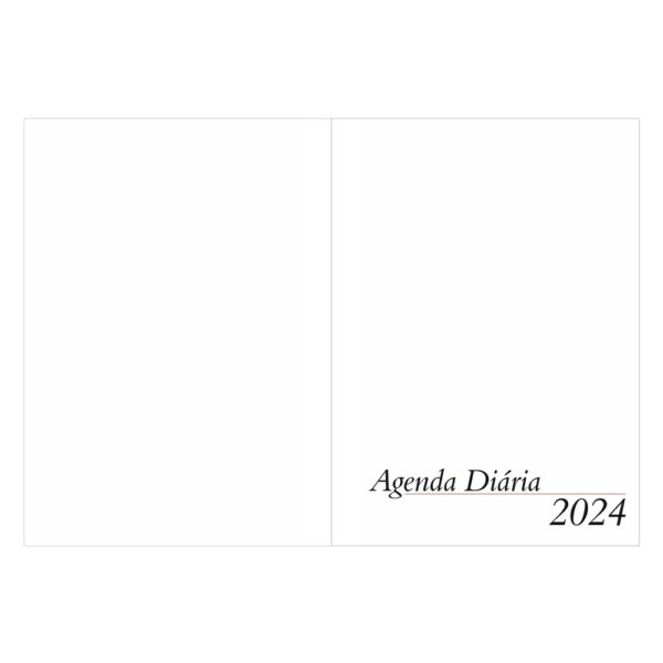 (20x14 cm) | Agenda Personalizada Diária 2024 - HUBZB-12294 - Image 4