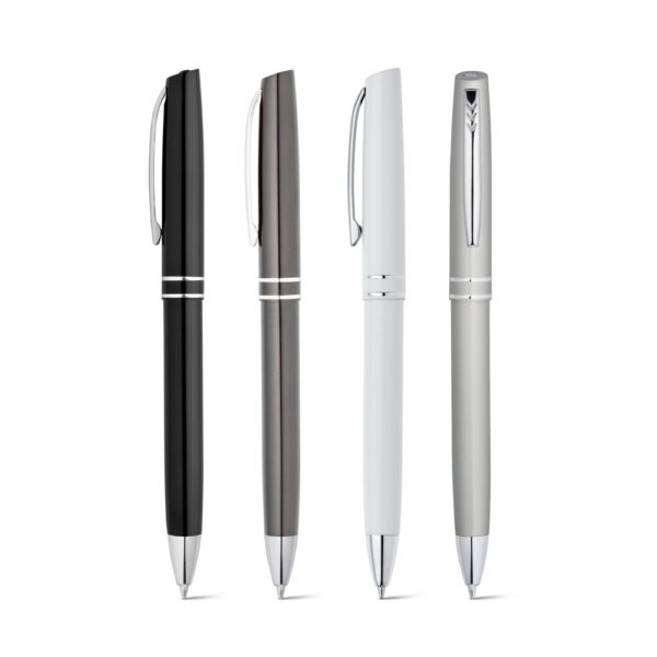 Caneta Personalizada com personalização de logotipo de marca empresarial. Brinde personalizado criativo.