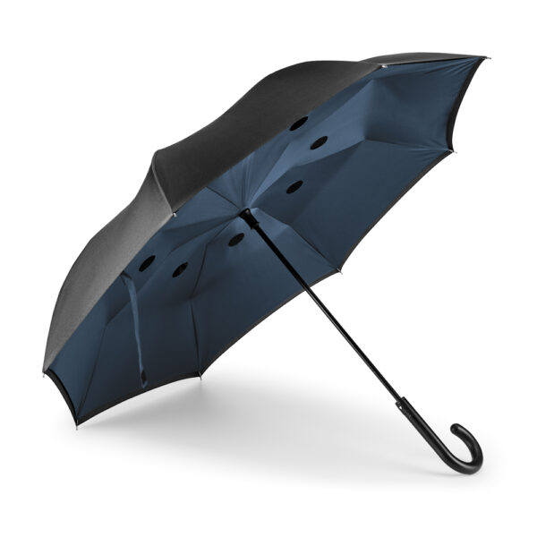 Guarda Chuva Personalizado com gravação de logotipo de marca empresarial. Ótimo brinde para empresas.