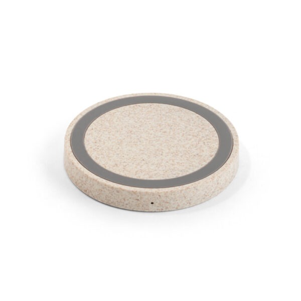 Carregador Personalizado Wireless em ABS e fibra de palha - HUBSP-57929 - Image 3