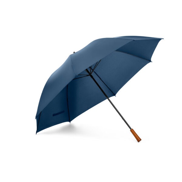 Guarda Chuva Personalizado com gravação de logotipo de marca corporativa. Brinde corporativo distinto.