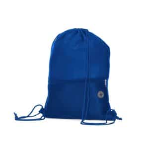 Mochila Saco Personalizada com logotipo de marca empresarial. Opção de brindes para empresa.