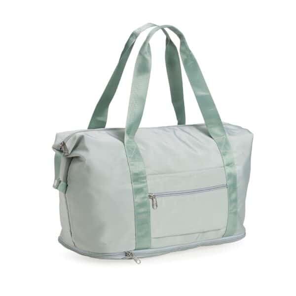 Bolsa de Viagem Personalizada com personalização de logotipo de marca empresarial. Brinde corporativo especial.