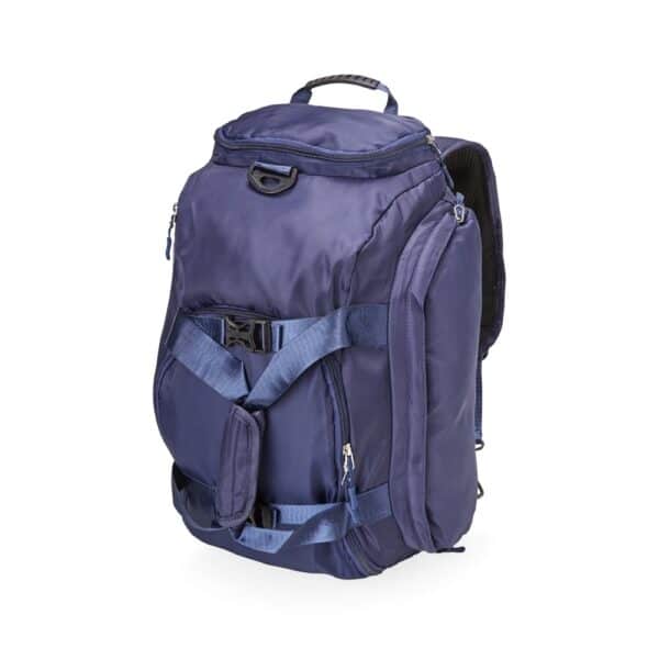 Bolsa de Viagem Personalizada com personalização de logotipo de marca corporativa. Ótimo brinde para empresas.