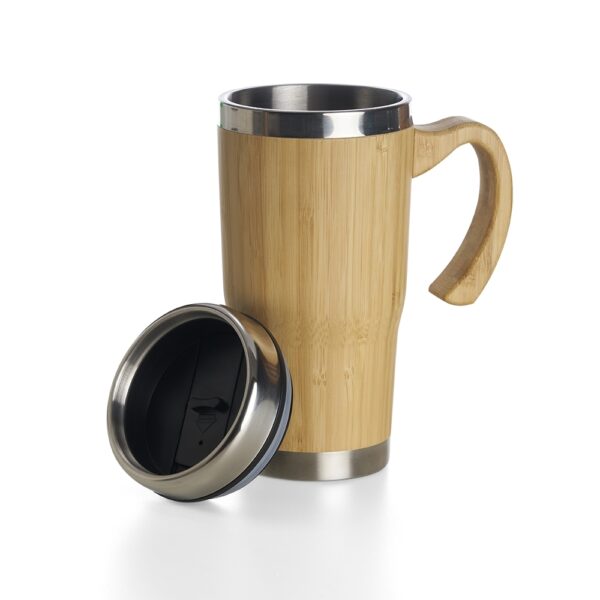 Caneca Personalizada de Bambu 500ml - HUBZB-18643 - Image 2