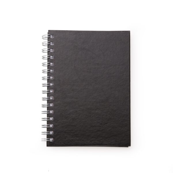 Caderno Personalizado com gravação de marca empresarial. Opção de brindes para empresa.