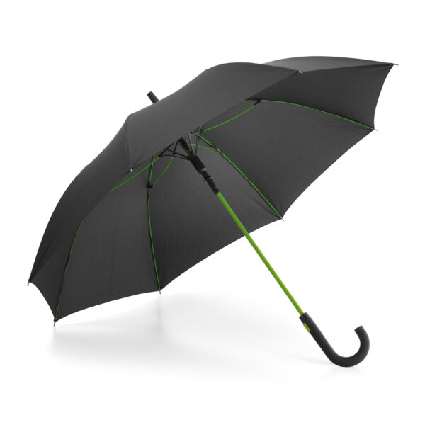 Guarda Chuva Personalizado com personalização de logotipo de marca empresarial. Excelente brinde para empresas.