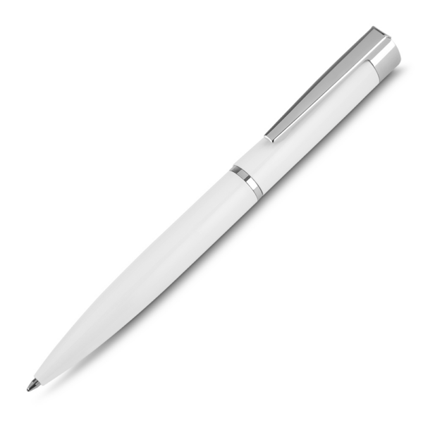 Caneta Personalizada com logotipo de marca empresarial. Brinde personalizado inovador.