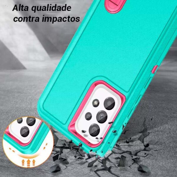 Capa Anti-impacto Personalizada Tripla Camada com Suporte Mesa - HUBIMP-003 - Image 3