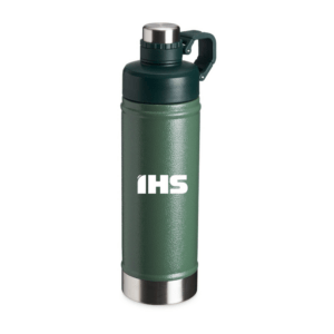 Garrafa Térmica Personalizada com personalização de logotipo de marca corporativa. Brinde corporativo inovador.