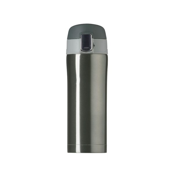 Garrafa Térmica Personalizada com personalização de logotipo de marca corporativa. Brinde corporativo exclusivo.