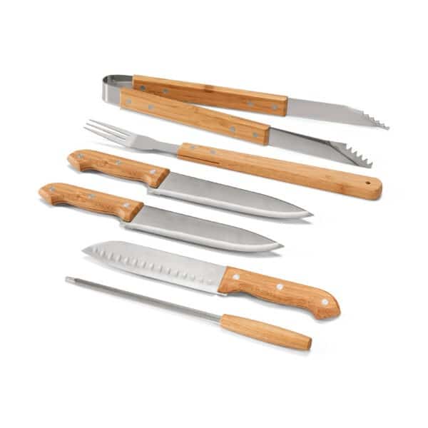 Kit Churrasco Personalizado BOTTURA com Caixa de Madeira e 6 Peças - HUBSP-93844 - Image 2