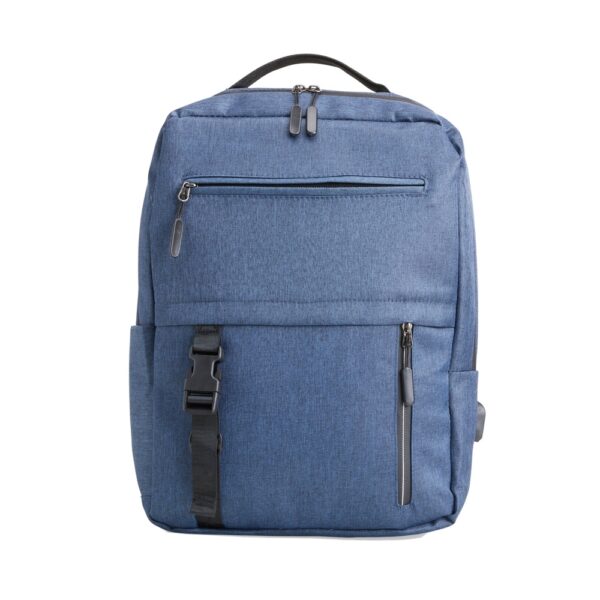 Mochila Personalizada com gravação de marca corporativa. Opção de brinde corporativo para empresas.