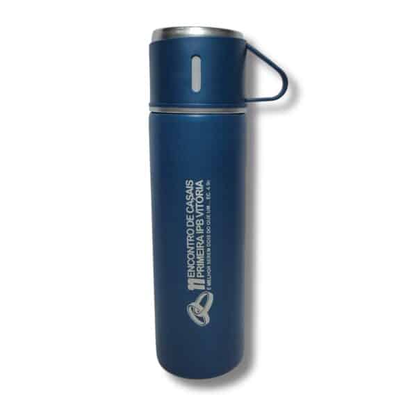 Garrafa Térmica Personalizada 500ml com 3 Xícaras - HUBESN-BZR-Z303 - Image 2