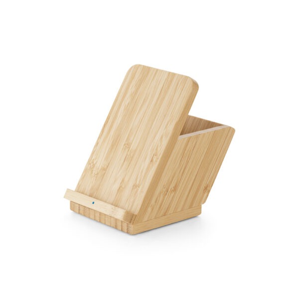 Carregador Portátil Personalizado Wireless em bambu - HUBSP-57940 - Image 3