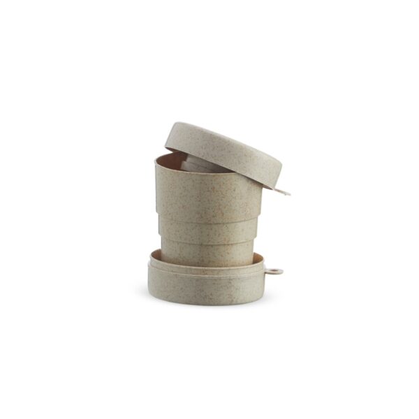 Copo Personalizado Retrátil Fibra de Arroz 200ml - HUBZB-14915