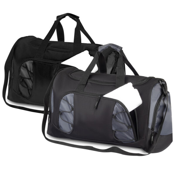 Bolsa de Viagem Personalizada com logotipo de marca empresarial. Brinde personalizado diferenciado.