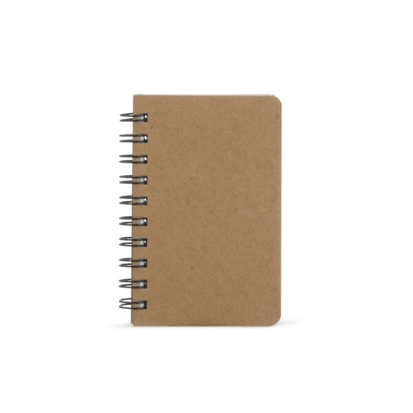 (14x10 cm) | Caderno Ecológico Personalizado Kraft - SEM PAUTA - HUBZB-14918 - Image 4