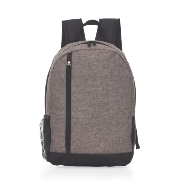 Mochila Personalizada com personalização de marca empresarial. Opção de brinde personalizado para empresas.