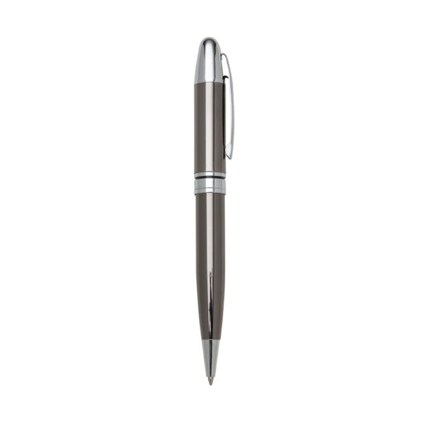 Caneta Personalizada com personalização de logotipo de marca corporativa. Brinde personalizado criativo.