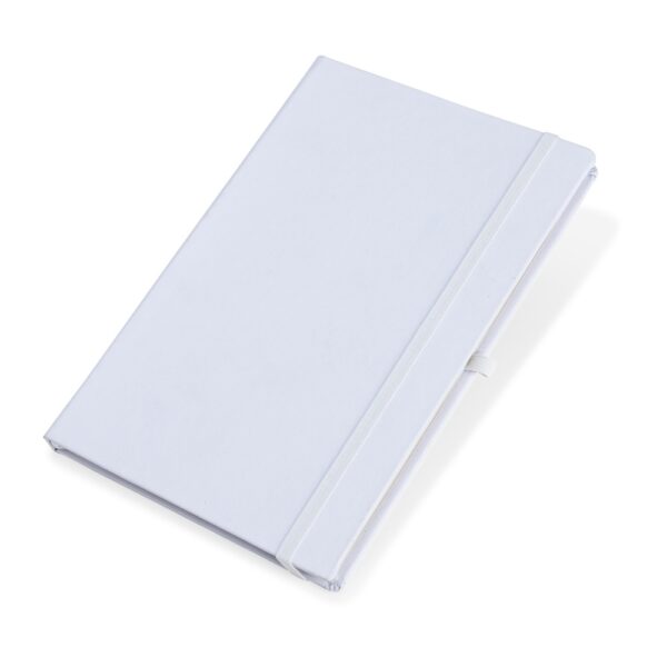 (21x14 cm) | Caderno Personalizado em Couro Sintético | COM PAUTA - HUBZB-14728P - Image 5