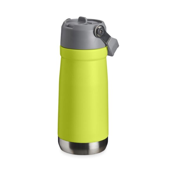Garrafa Térmica Personalizada com personalização de logotipo de marca corporativa. Ótimo brinde para empresas.